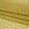 1 Yard Chartreuse Corded Lace Fabric Diamond Lattice Eyelash Edge Sheer Nylon Rayon 50 Inch Width